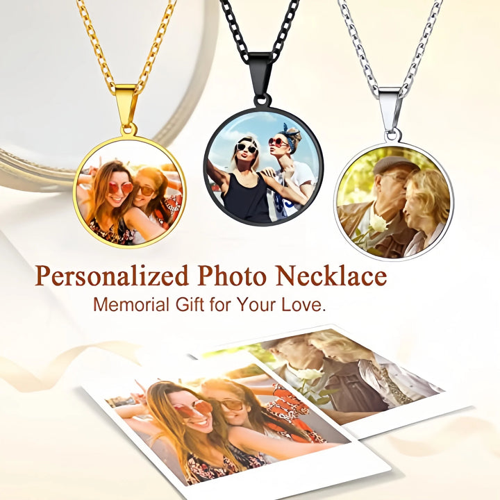 Personalized Necklace with Photo and Engraving – A Memorable Gift