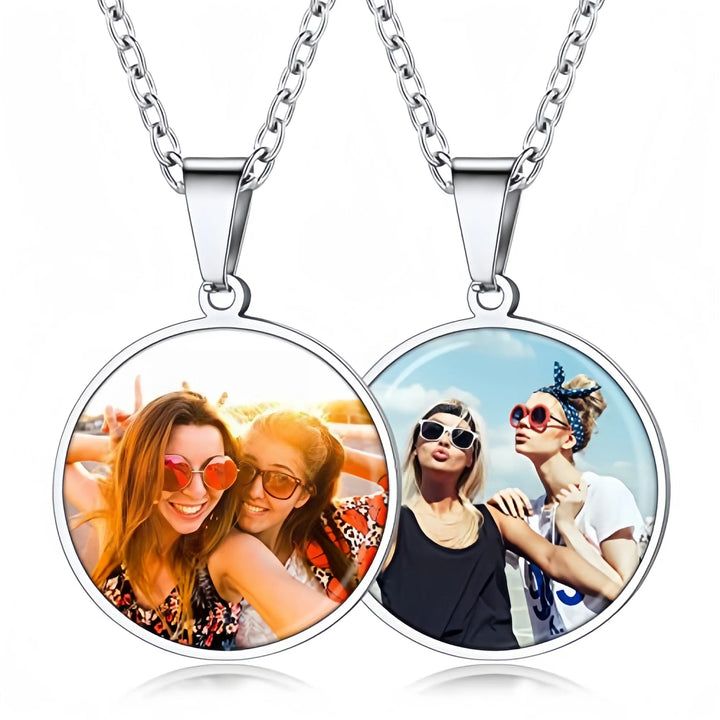 Personalized Necklace with Photo and Engraving – A Memorable Gift