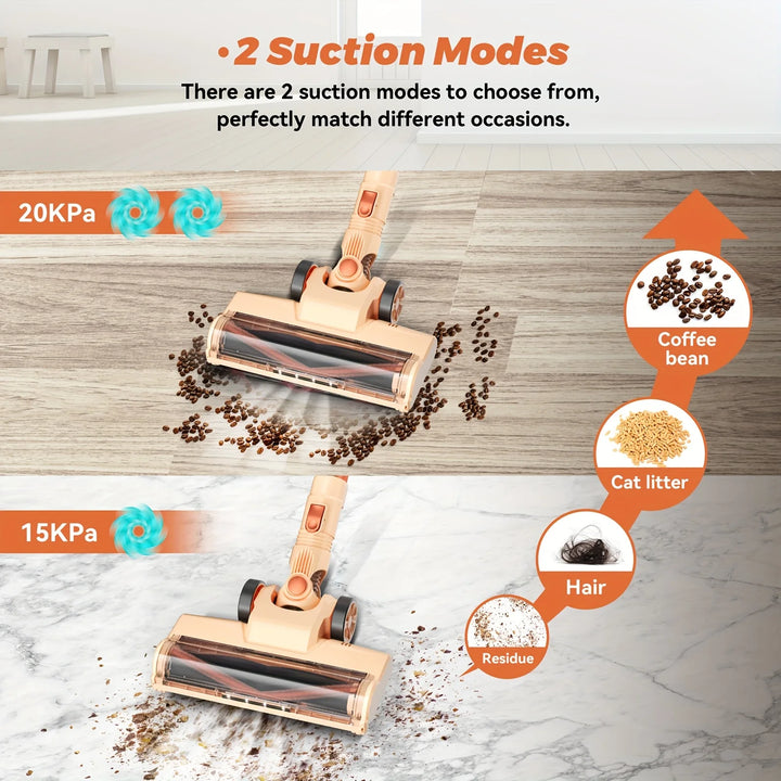 INSE N3003 Cordless Vacuum Cleaner – 175W, Portable with HEPA Filter