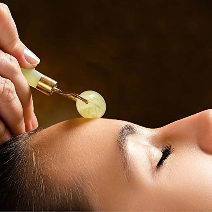 Natural Jade Roller and Gua Sha Tool – Facial Massage
