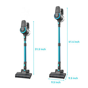 INSE 175W Cordless Handheld Vacuum Cleaner with HEPA Filter – 0.6L to 1L Capacity