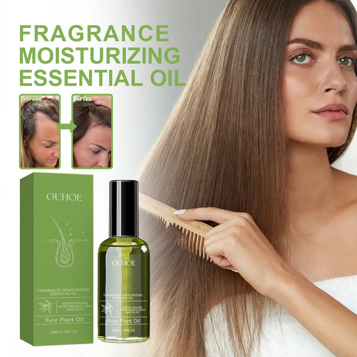Ouhoe 100ml Ginseng Hair Growth Spray Repair Dry Frizzy Hair Oil Avocado Moisturize Hair Mask Nourish Scalp  Anti Hair Loss Mist