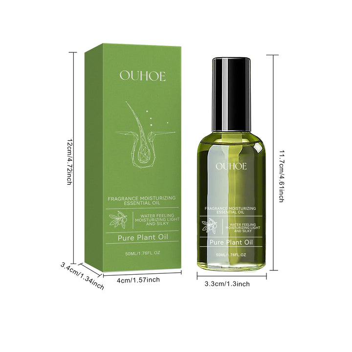 Ouhoe 100ml Ginseng Hair Growth Spray Repair Dry Frizzy Hair Oil Avocado Moisturize Hair Mask Nourish Scalp  Anti Hair Loss Mist