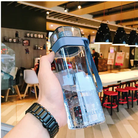Creative Square Portable Student Cup – Leak-Proof & Stylish Hydration for School or Travel