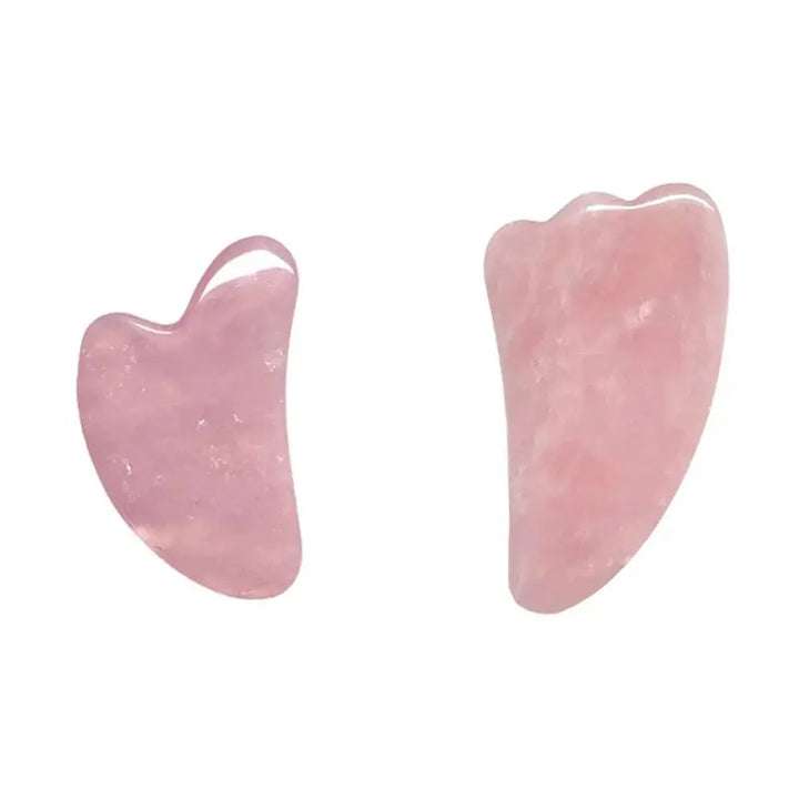 Facial Massage Kit – Rose Quartz Roller & Gua Sha
