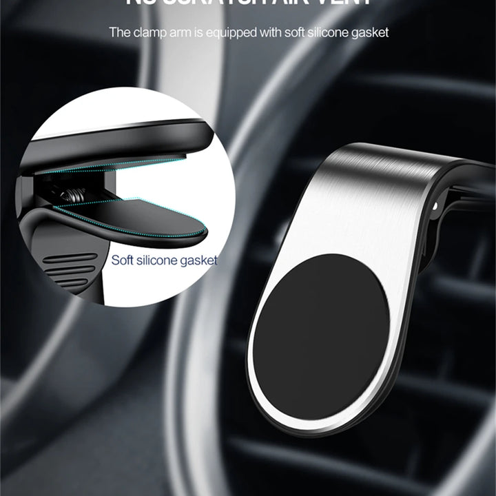 Magnetic Car Holder For Phone Universal Holder Mobile Cell Phone Holder Stand For iPhone Car Air Vent Mount GPS Car Phone Holder