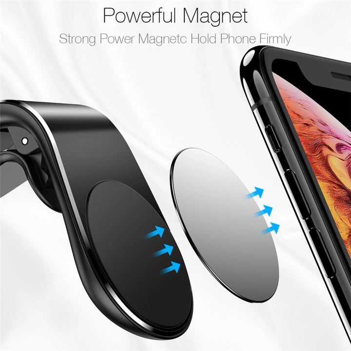 Magnetic Car Holder For Phone Universal Holder Mobile Cell Phone Holder Stand For iPhone Car Air Vent Mount GPS Car Phone Holder