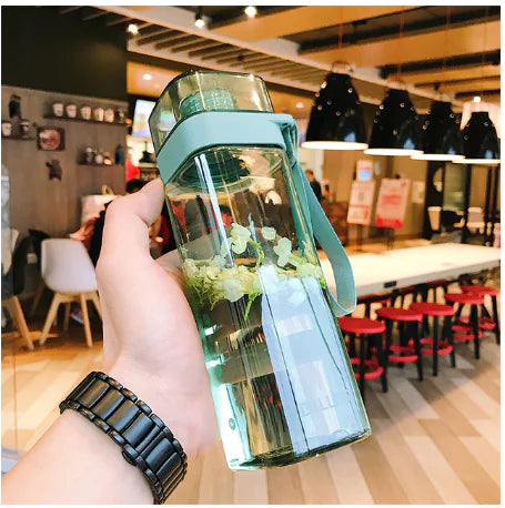 Creative Square Portable Student Cup – Leak-Proof & Stylish Hydration for School or Travel