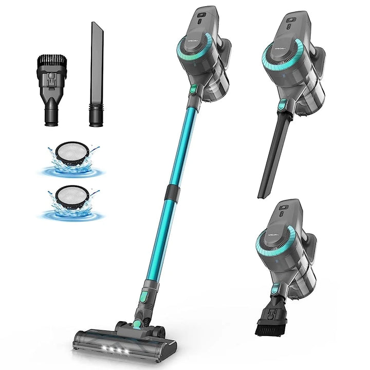 INSE N3003 Cordless Vacuum Cleaner – 175W, Portable with HEPA Filter
