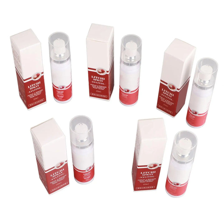 Lychee Flavor Breath Spray for travel Size 20ml Fresh Breath Oral Care Non Irritating Bad Breath Eliminator