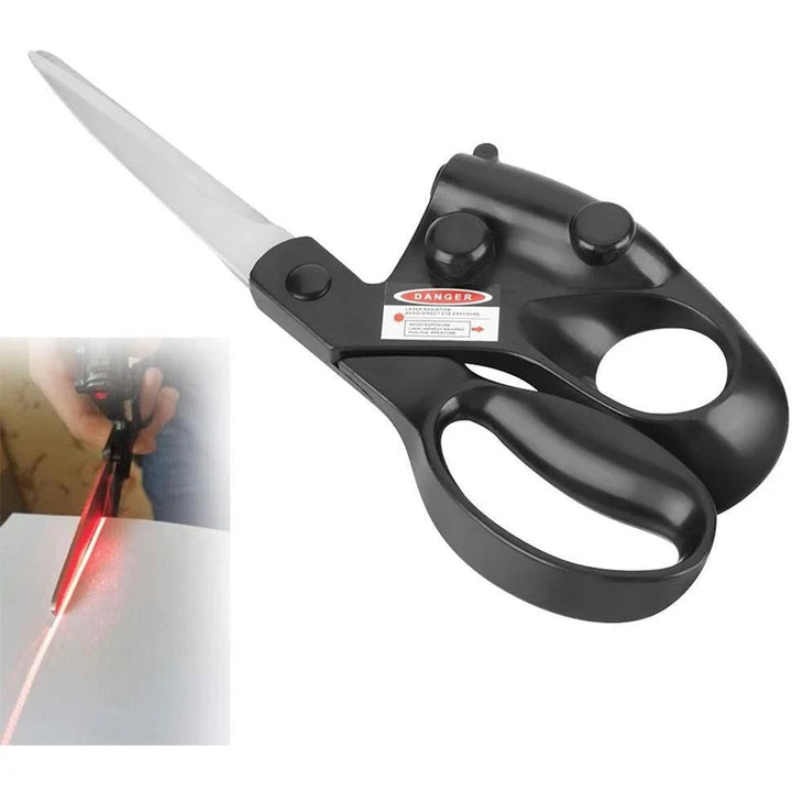 Professional Scissors with Precision Laser Guide – Straight Cut Tool