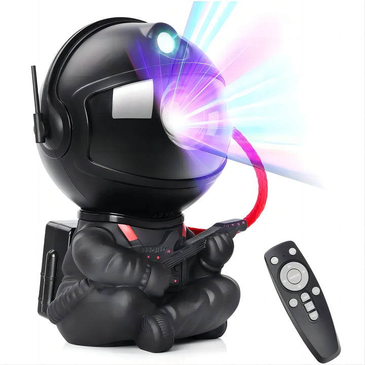 Galaxy Projector Rocket Astronaut – LED Night Light 5V for Bedroom or Gift