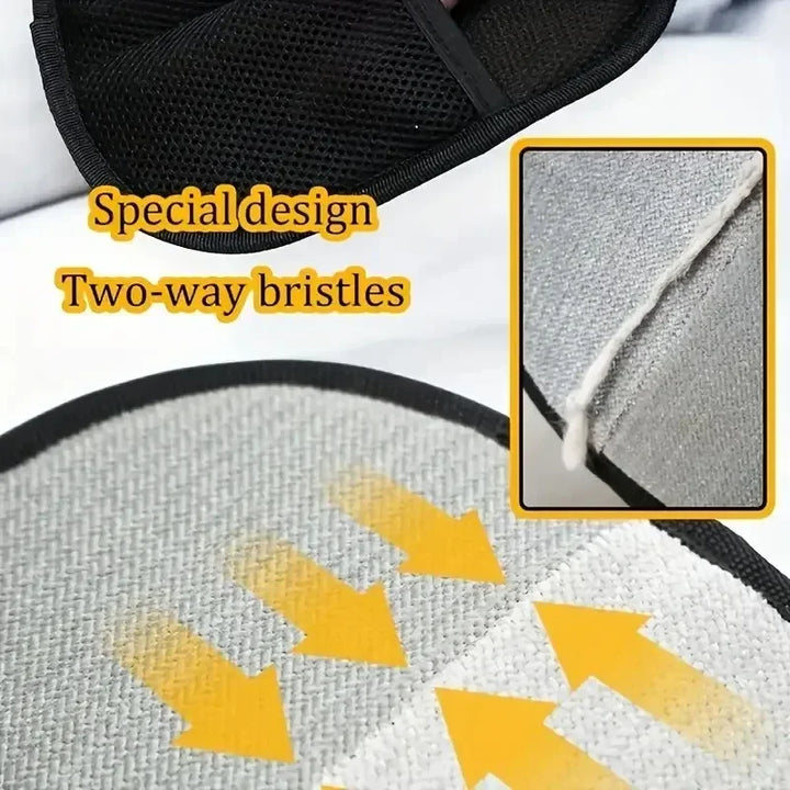Multi Surface Pet Hair Remover New Grooming Gloves with Static Brush for Dog Cat Sofa Carpet Clothes Dusting Cleaning Tool‌