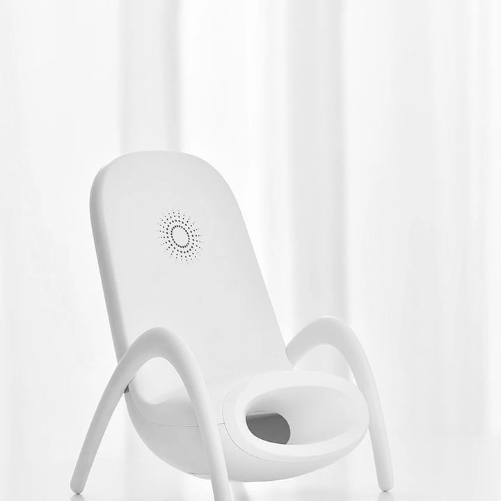 3-in-1 Chair-Shaped Wireless Charger & Phone Stand