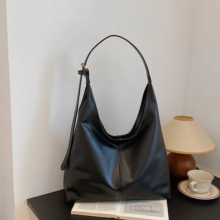 Women's Casual TPU Bag with Polyester Lining – Solid Design and Rigid Structure