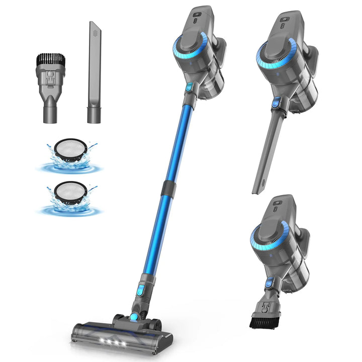 INSE N3003 Cordless Vacuum Cleaner – 175W, Portable with HEPA Filter