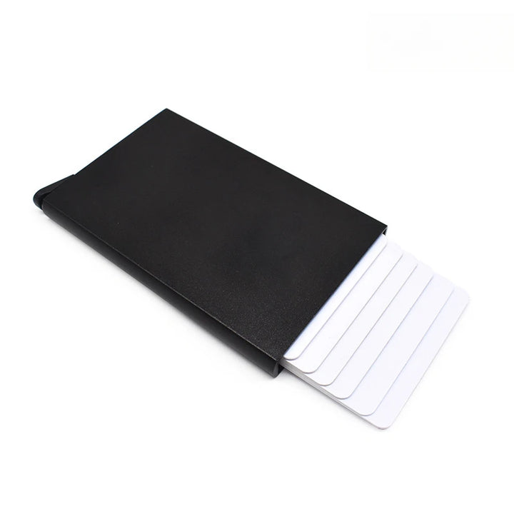 Men's Metal Card Holder – Business Style Slim RFID Wallet