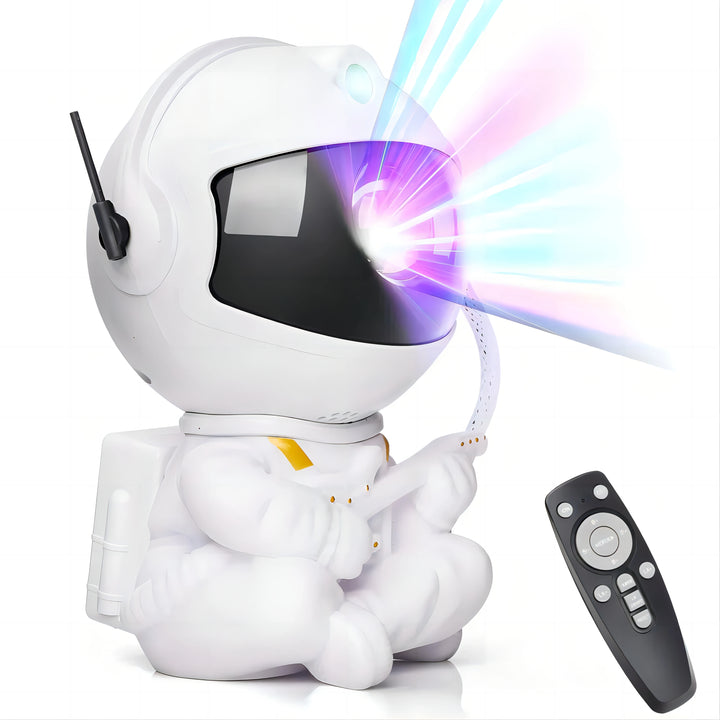 Galaxy Projector Rocket Astronaut – LED Night Light 5V for Bedroom or Gift