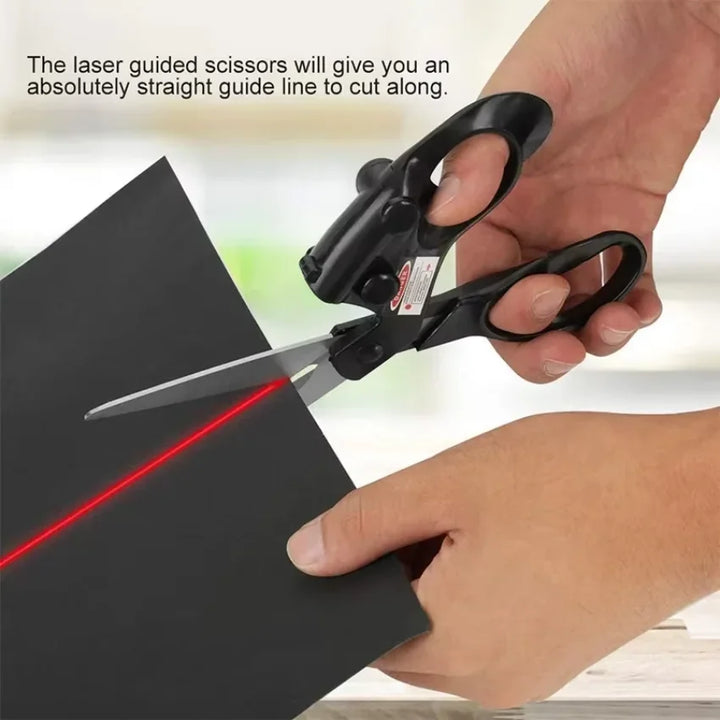 Professional Scissors with Precision Laser Guide – Straight Cut Tool