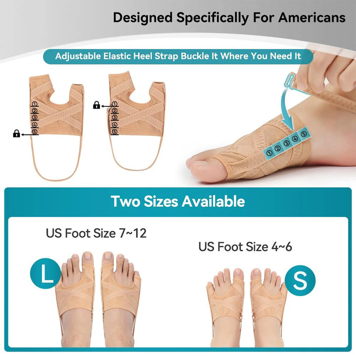 Fabric Gel Bunion Corrector with Toe Separator – MERALL