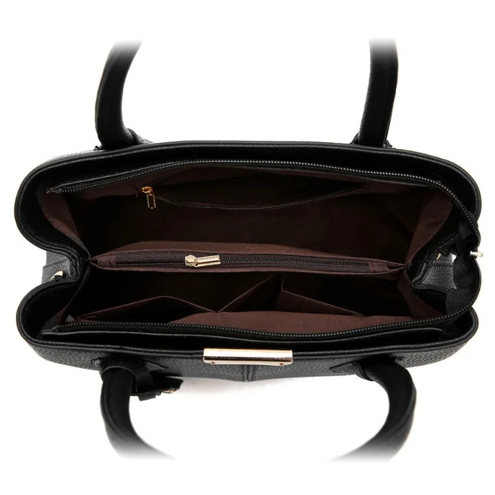 Women's Soft PU Handbag with Zipper – Fashion Style and Versatile Use | Dawndesslo