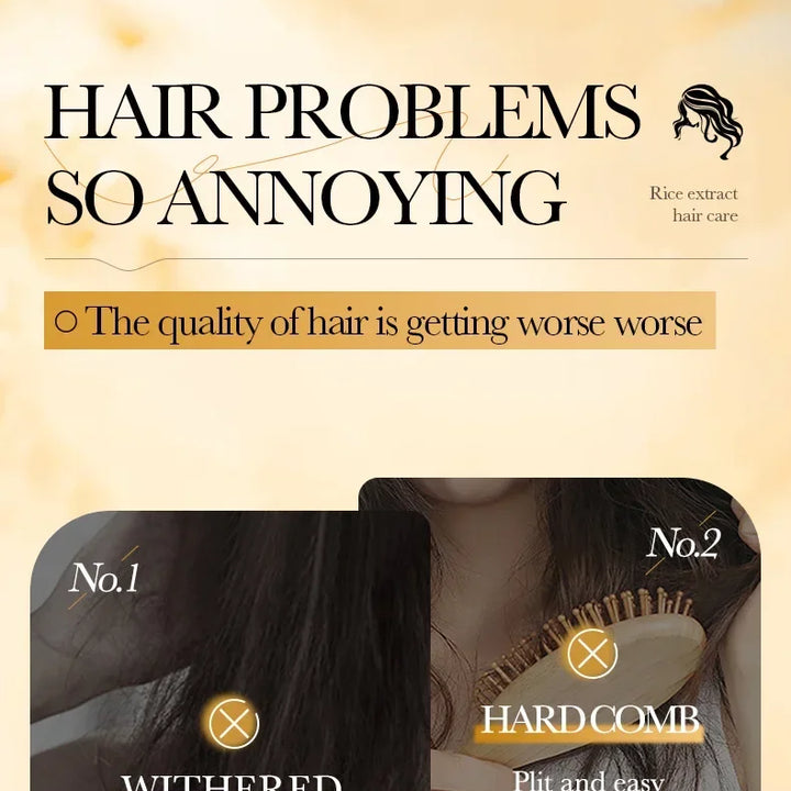 Rice Moisturizing Nourish Hair Scalp Care 400g Magical Keratin Hair Mask 5 Seconds Repair Damaged Frizzy Hair Soft Smooth Shiny