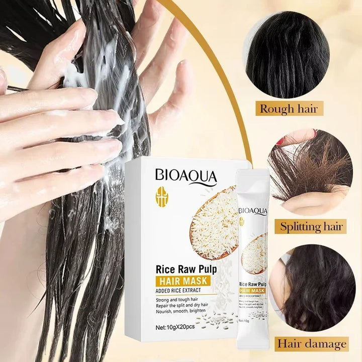 Repair Damage Frizz Tangles 5 Seconds Soft Smooth Care Natural Repair Professional Prevent Dryness Split Ends Magical Hair Mask