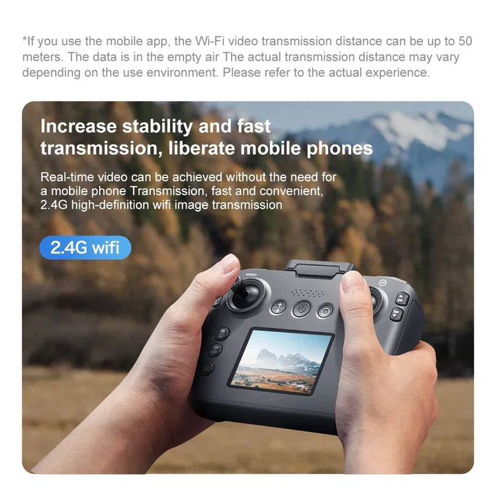 Xiaomi V666 MINI Drone 4K Professional WIFI 5G Dron Obstacle Avoidance Brushless Altitude Headless Mode RC Quadcopter FPV Toys