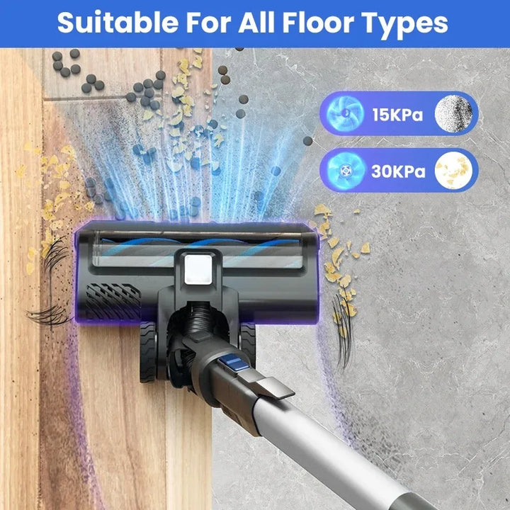 INSE 350W Cordless Portable Vacuum Cleaner – 0.6L to 1L Capacity