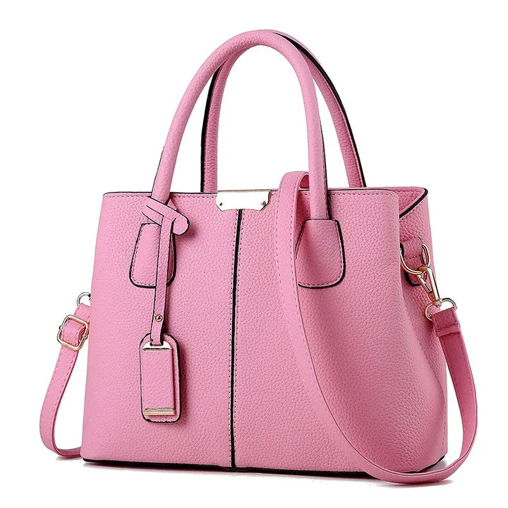Women's Soft PU Handbag with Zipper – Fashion Style and Versatile Use | Dawndesslo