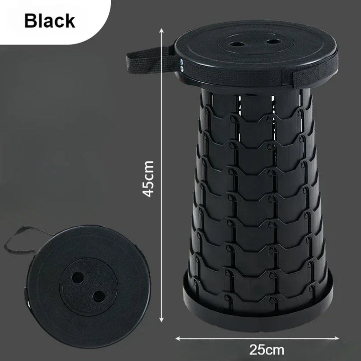 Compact Telescopic Chair – Perfect for Camping, Beach & Fishing