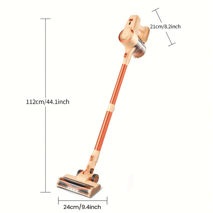 INSE N3003 Cordless Vacuum Cleaner – 175W, Portable with HEPA Filter