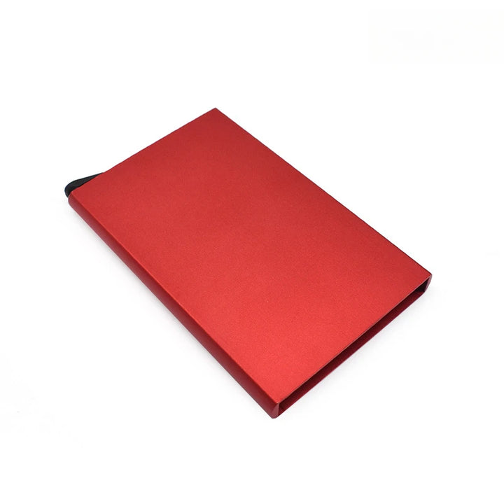 Men's Metal Card Holder – Business Style Slim RFID Wallet