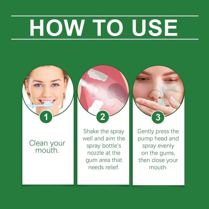 Oral Care Spray Bee Soothing Spray Soothing Oral Spray Decomposes Plaque, Relieves Inflammation And Redness, 20ML