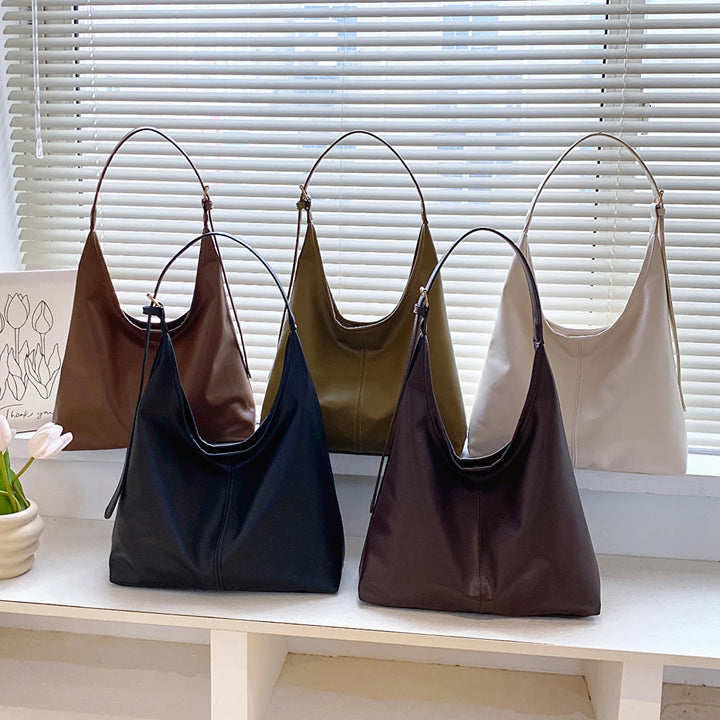 Women's Casual TPU Bag with Polyester Lining – Solid Design and Rigid Structure