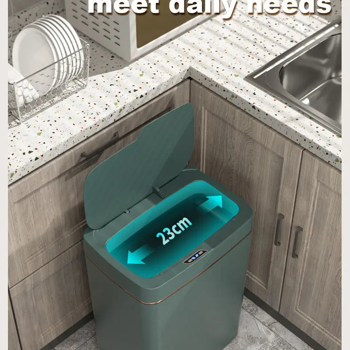 Smart Trash Can 15L – Auto Sensor & Self-Sealing Technology