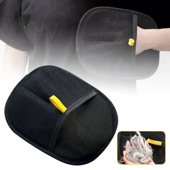 Multi Surface Pet Hair Remover New Grooming Gloves with Static Brush for Dog Cat Sofa Carpet Clothes Dusting Cleaning Tool‌