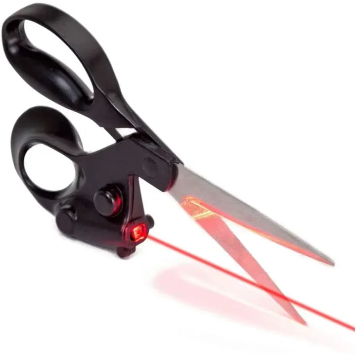 Professional Scissors with Precision Laser Guide – Straight Cut Tool