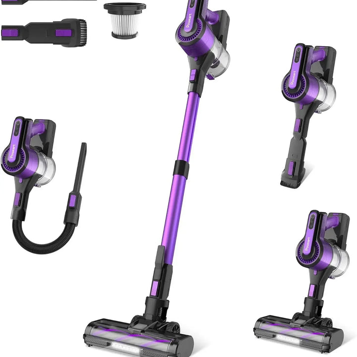 INSE 350W Cordless Portable Vacuum Cleaner – 0.6L to 1L Capacity