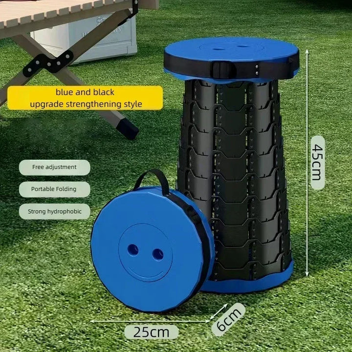Compact Telescopic Chair – Perfect for Camping, Beach & Fishing