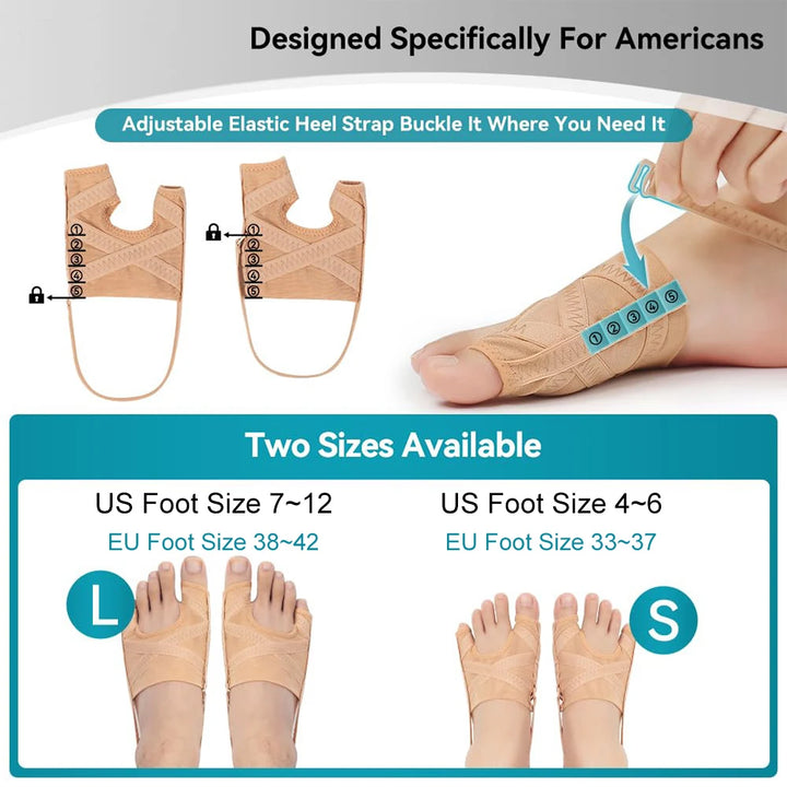 Fabric Gel Bunion Corrector with Toe Separator – MERALL