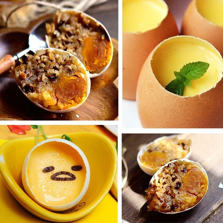 Stainless Steel Egg Top Cutter – Precision Egg Opener for Boiled or Raw Eggs | Kitchen Tool