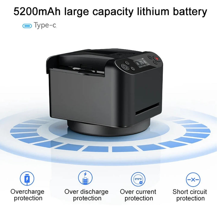 2-in-1 Automatic Card Shuffler with 360° Rotation