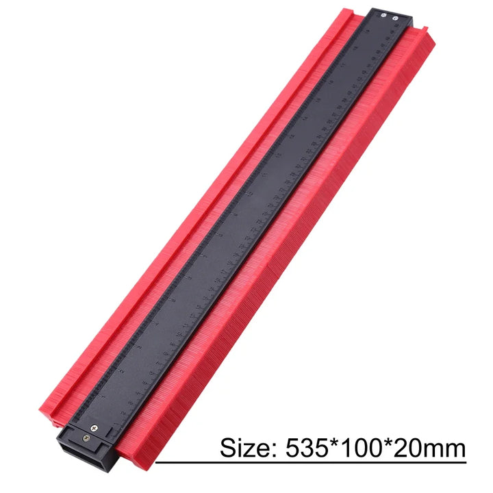 20" Contour Gauge – Tool for Molding and Profiling Tiles, Wood, and Pipes