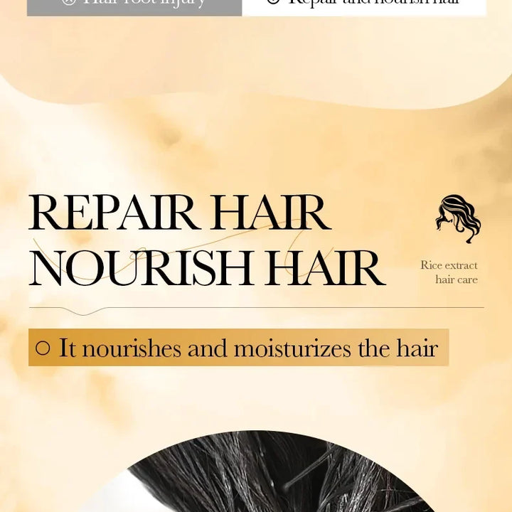 Rice Moisturizing Nourish Hair Scalp Care 400g Magical Keratin Hair Mask 5 Seconds Repair Damaged Frizzy Hair Soft Smooth Shiny