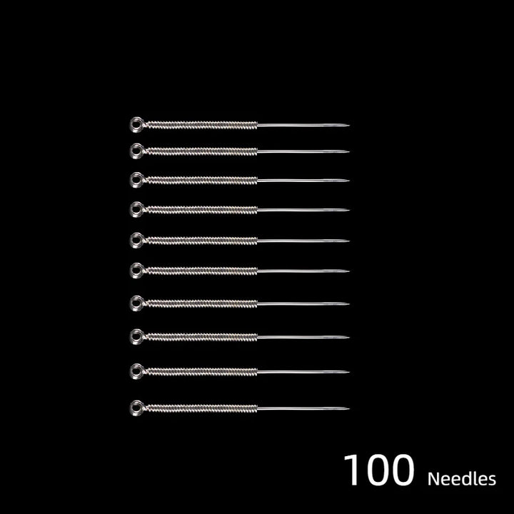Surgical 100Pcs Sterile Mini Mole Removal Pen Needles for Spot Freckle Plasma Point Machine Tattoo Supplies
