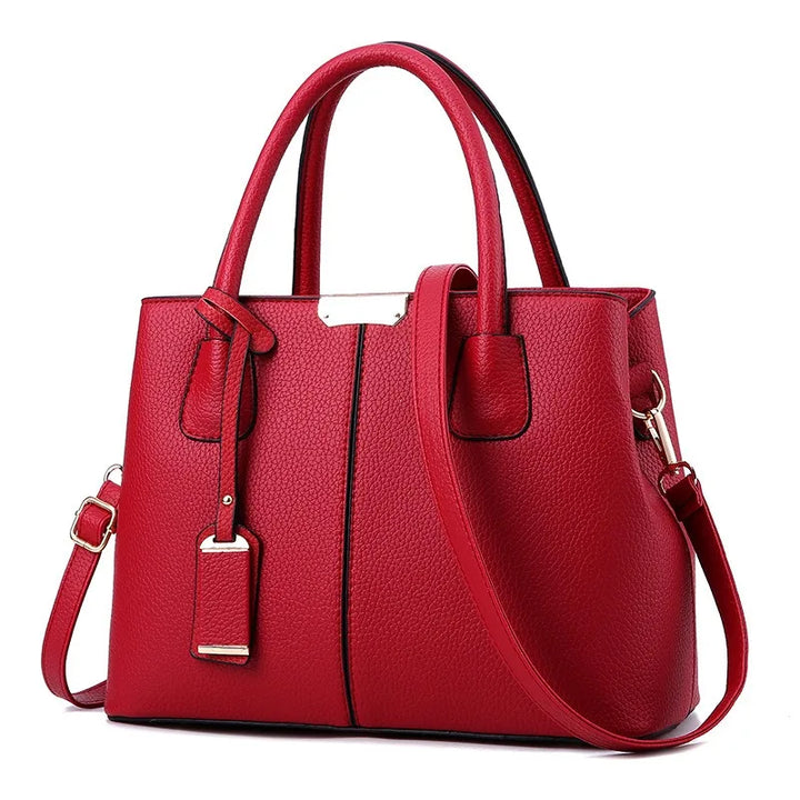 Women's Soft PU Handbag with Zipper – Fashion Style and Versatile Use | Dawndesslo