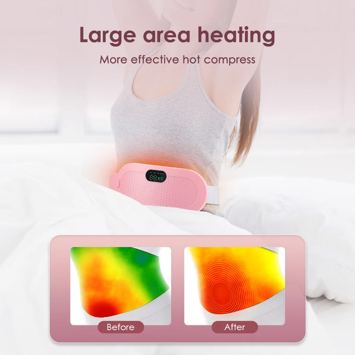 Heated Massage Warming Palace Belt For Girls During Menstrual Period Auntie Nuangongbao Intelligent Heating Waist Massage Device