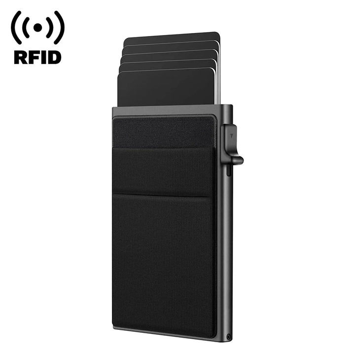 Men's Metal Card Holder – Business Style Slim RFID Wallet