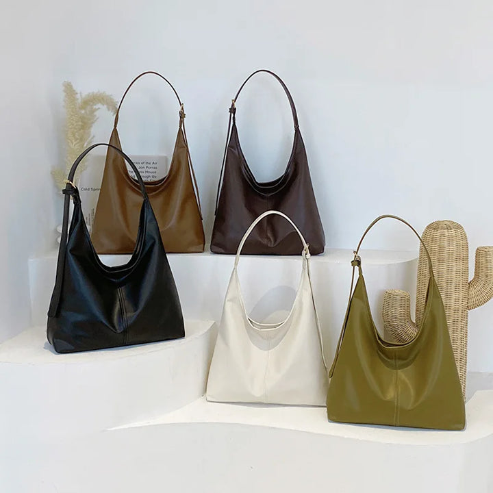 Women's Casual TPU Bag with Polyester Lining – Solid Design and Rigid Structure